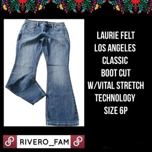 LAURIE FELT |LOS ANGELES | CLASSIC BOOT CUT |W/VITAL STRETCH TECHNOLOGY| SIZE 6P